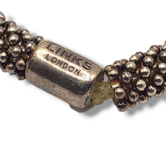 Links London Sterling Silver Effervescence Stretch Bracelet 925 - Picture 6 of 9